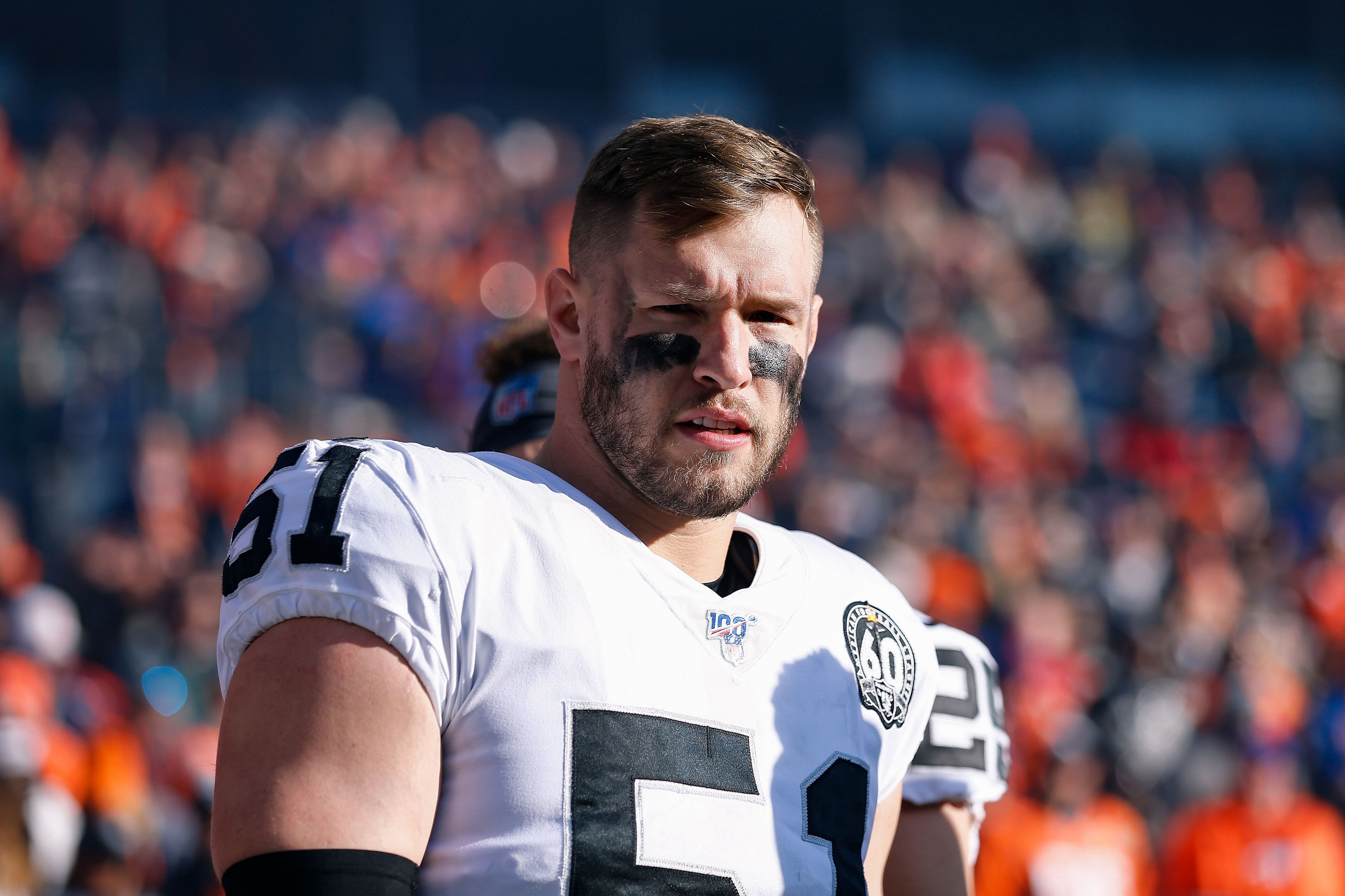 NFL: Former Oakland Raiders LB Will Compton - Source: Imagn